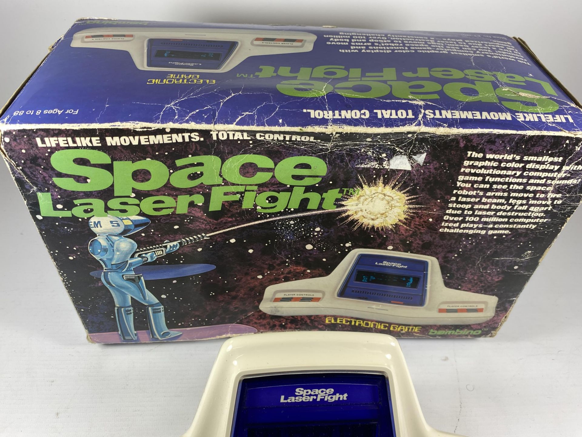 A BOXED RETRO BAMBINO SPACE LASER FIGHT ARCADE GAME - Image 2 of 3