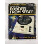 A BOXED RETRO GRANDSTAND INVADER FROM SPACE ARCADE GAME