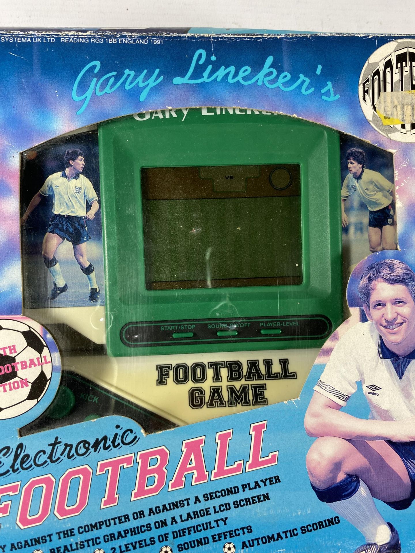 A BOXED RETRO SYSTEMA GARY LINEKER'S ELECTRONIC FOOTBALL GAME - Image 2 of 2
