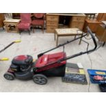 A MOUNTFIELD SP46 ELITE LAWN MOWER WITH GCV 145 WITH GRASS BOX, BELIEVED WORKING ORDER BUT NO
