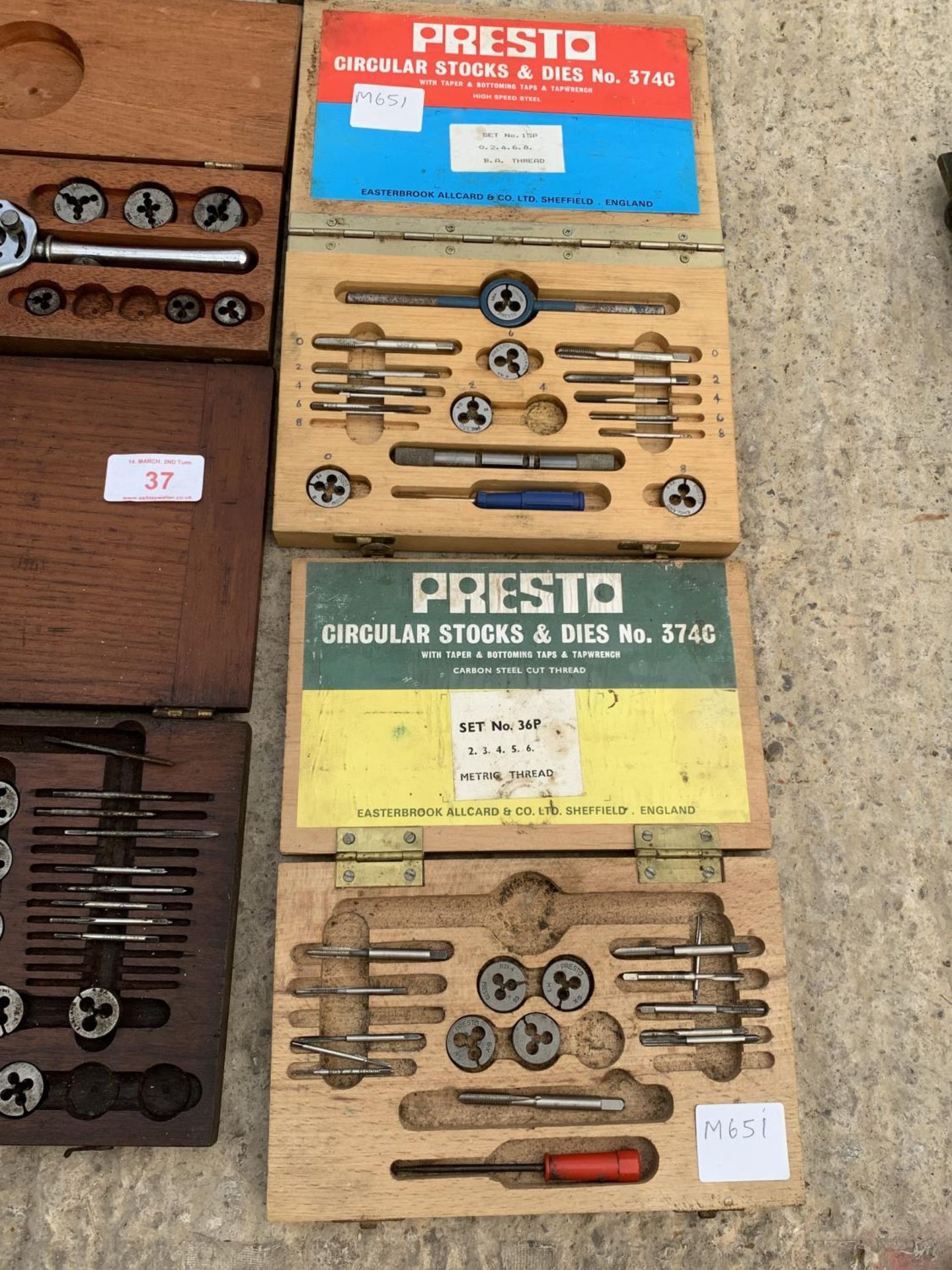 FOUR BOXED TAP AND DIE SETS NO VAT - Image 3 of 3