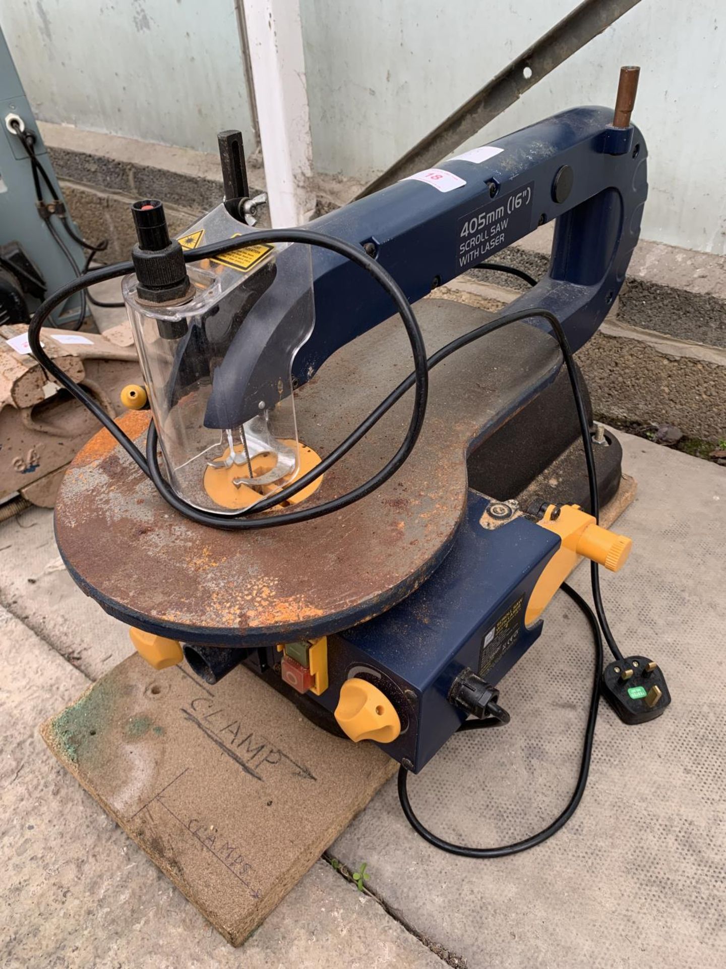 A PRO 405mm SCROLL SAW WITH LASER NO VAT