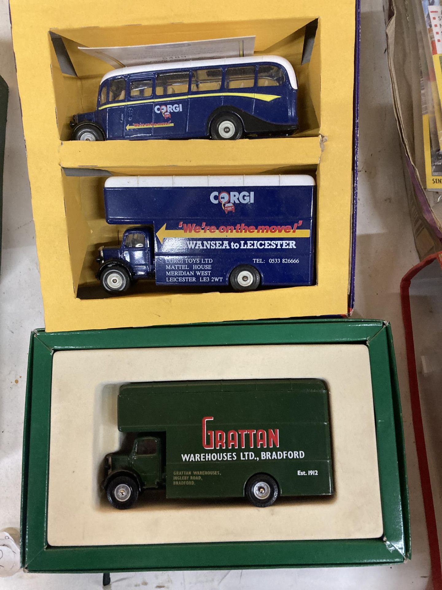 A GROUP OF FOUR BOXED CORGI DIECAST MODELS - Image 2 of 4