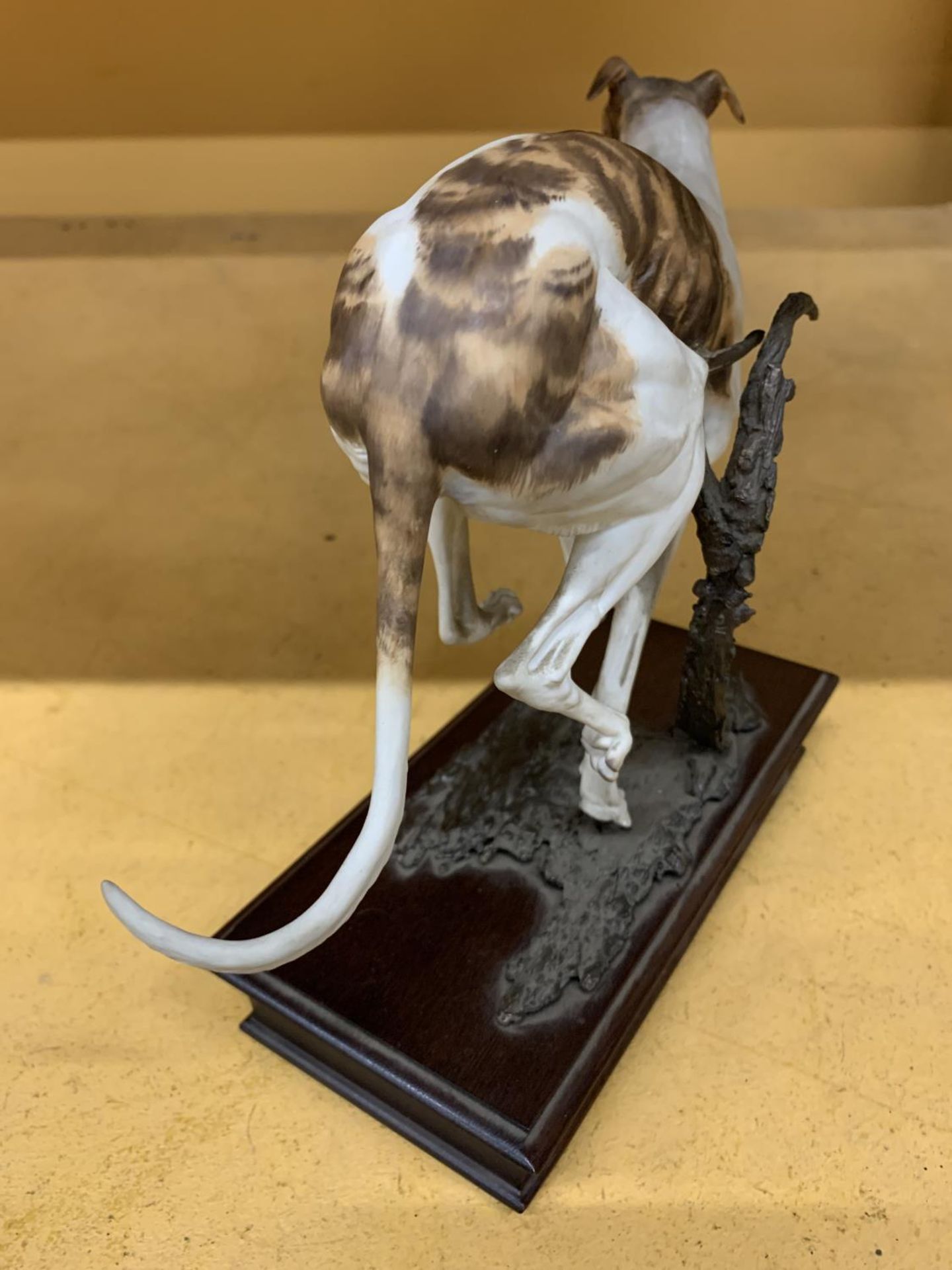 AN ALBANY FINE CHINA MODEL OF A GREYHOUND BY NEIL CAMPBELL, LILMITED EDITION 98/250 WITH CERTIFICATE - Image 5 of 6