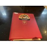 THE STANLEY GIBBONS ISLE OF MAN STAMP ALBUM 80% COMPLETE