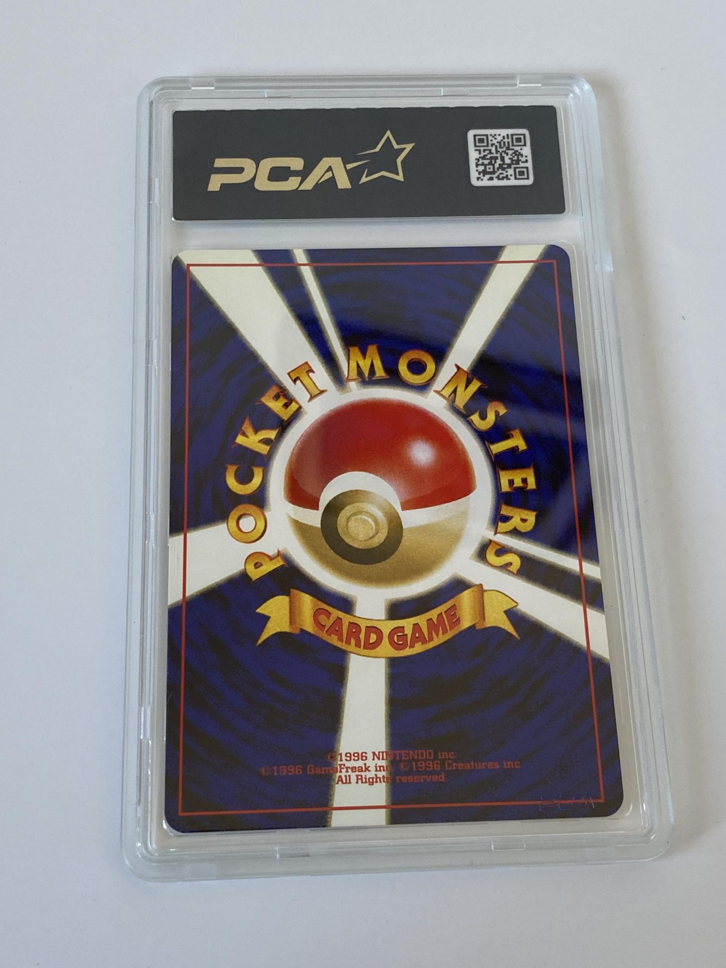 A JAPANESE GRADED POKEMON CARD -WOBBUFFET CROSSING THE RUINS - PCA GRADE - 9 - Image 3 of 3