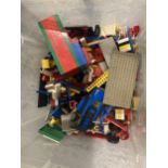 A QUANTITY OF LEGO PIECES