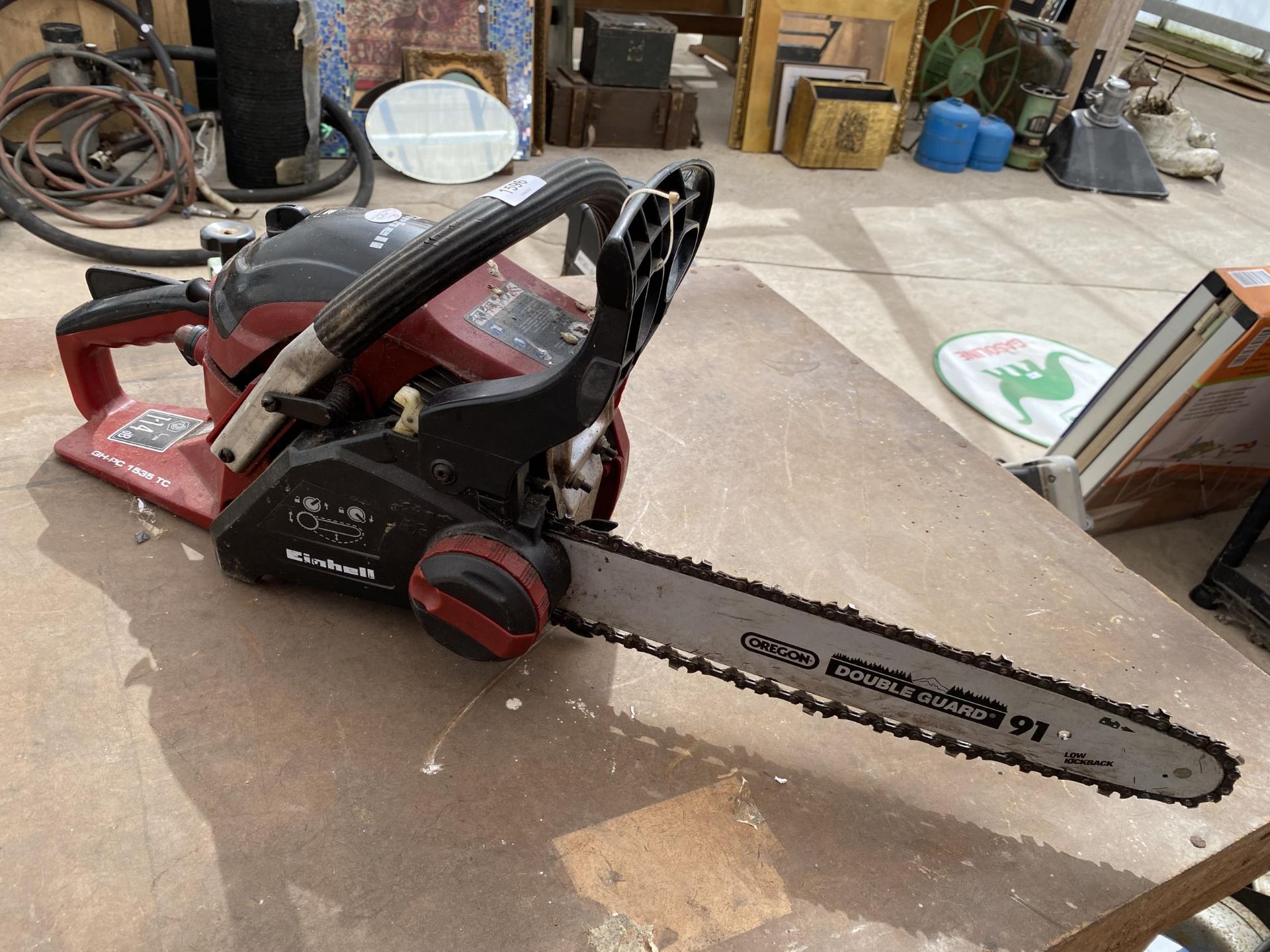 AN EINHILL PETROL ENGINE CHAINSAW