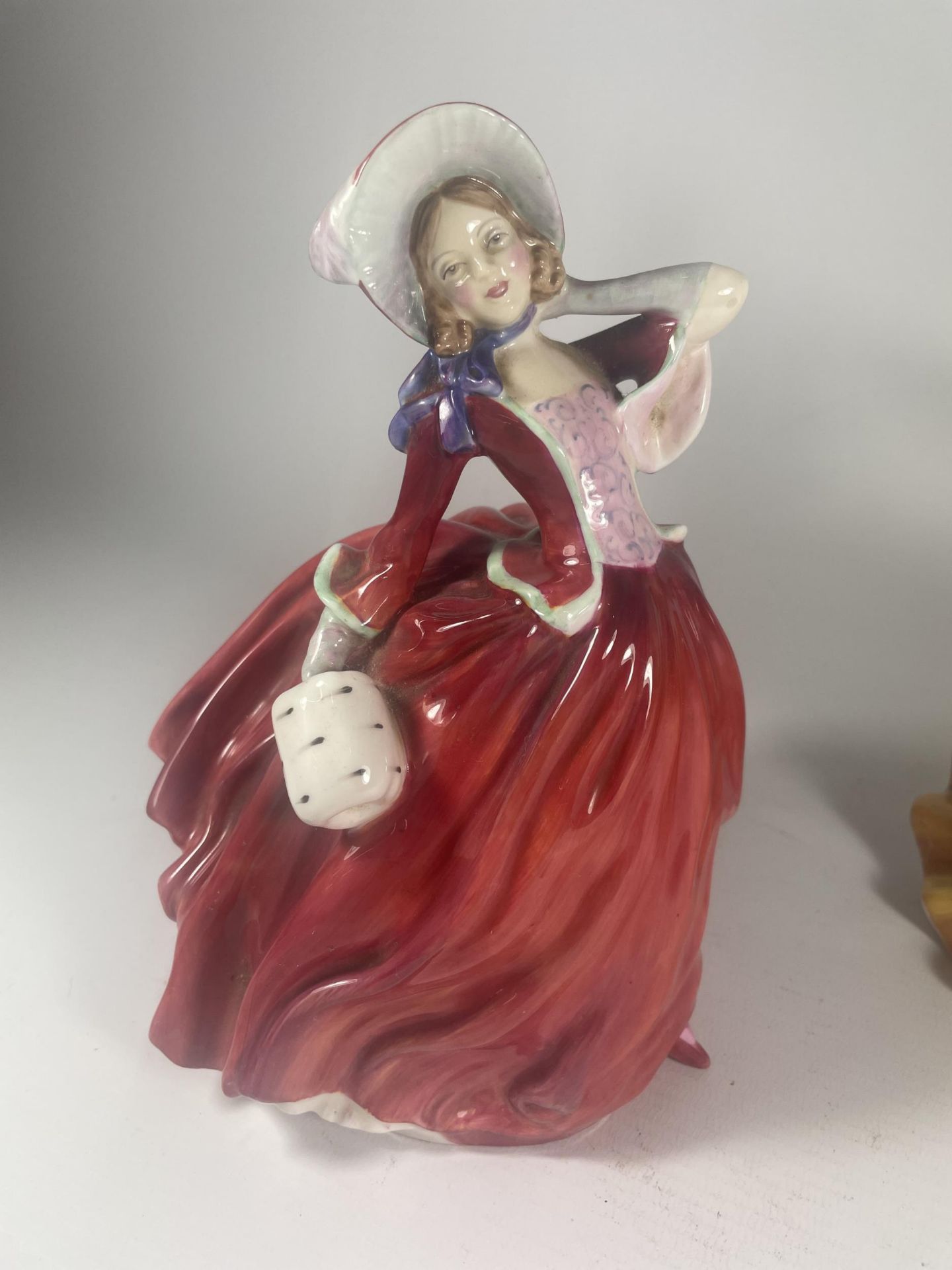 TWO ROYAL DOULTON LADY FIGURES - AUTUMN BREEZES HN1934 & KIRSTY (SECONDS) HN2381 - Image 3 of 5