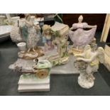 A QUANTITY OF VINTAGE CERAMICS TO INCLUDE CONTINENTAL