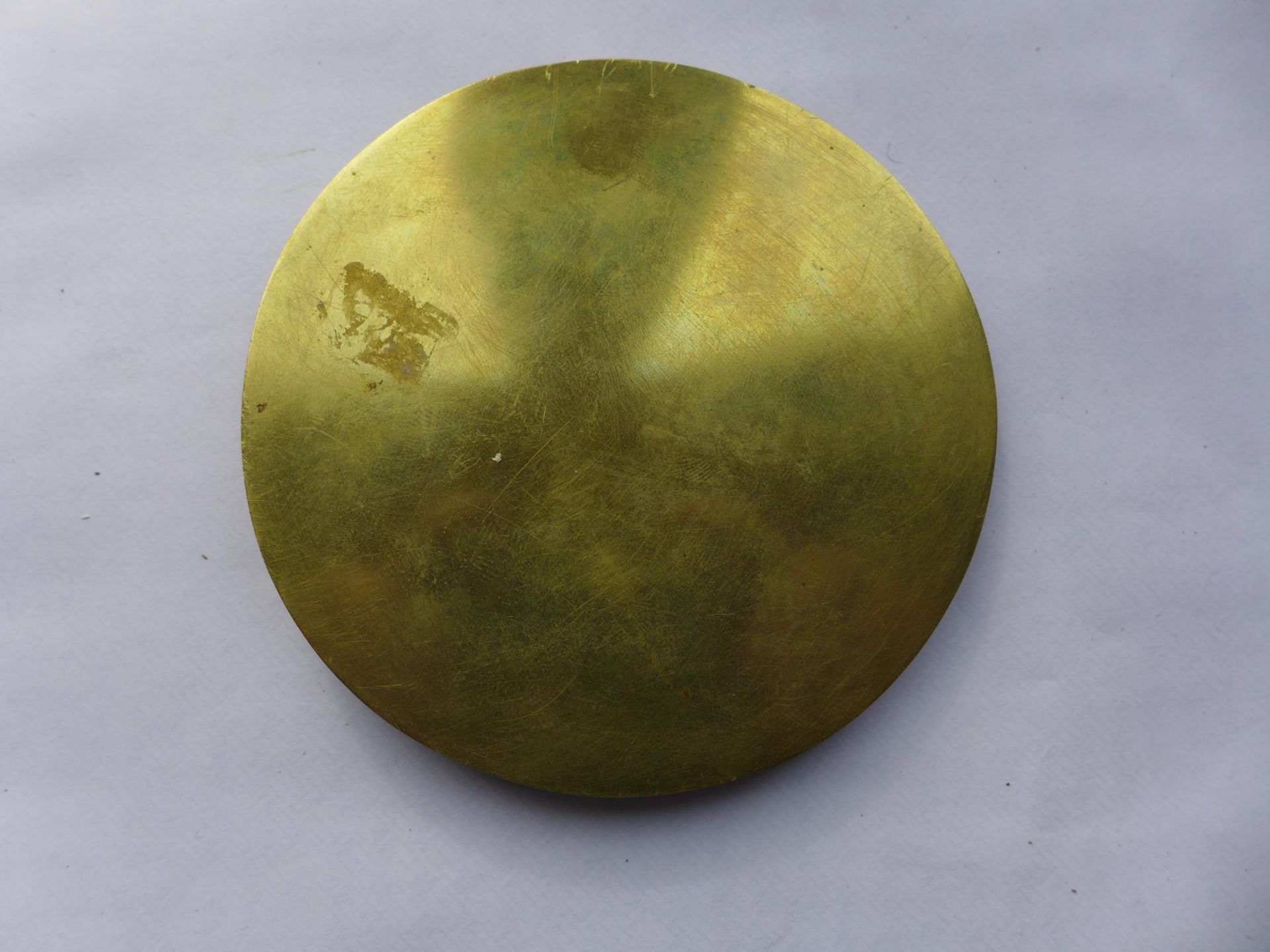 A LARGE FRENCH PAUL GUILHEM (1905-1966) BRONZE UNIFACE MEDAL BY MARC SAINT SAENS, 100MM - Image 3 of 3