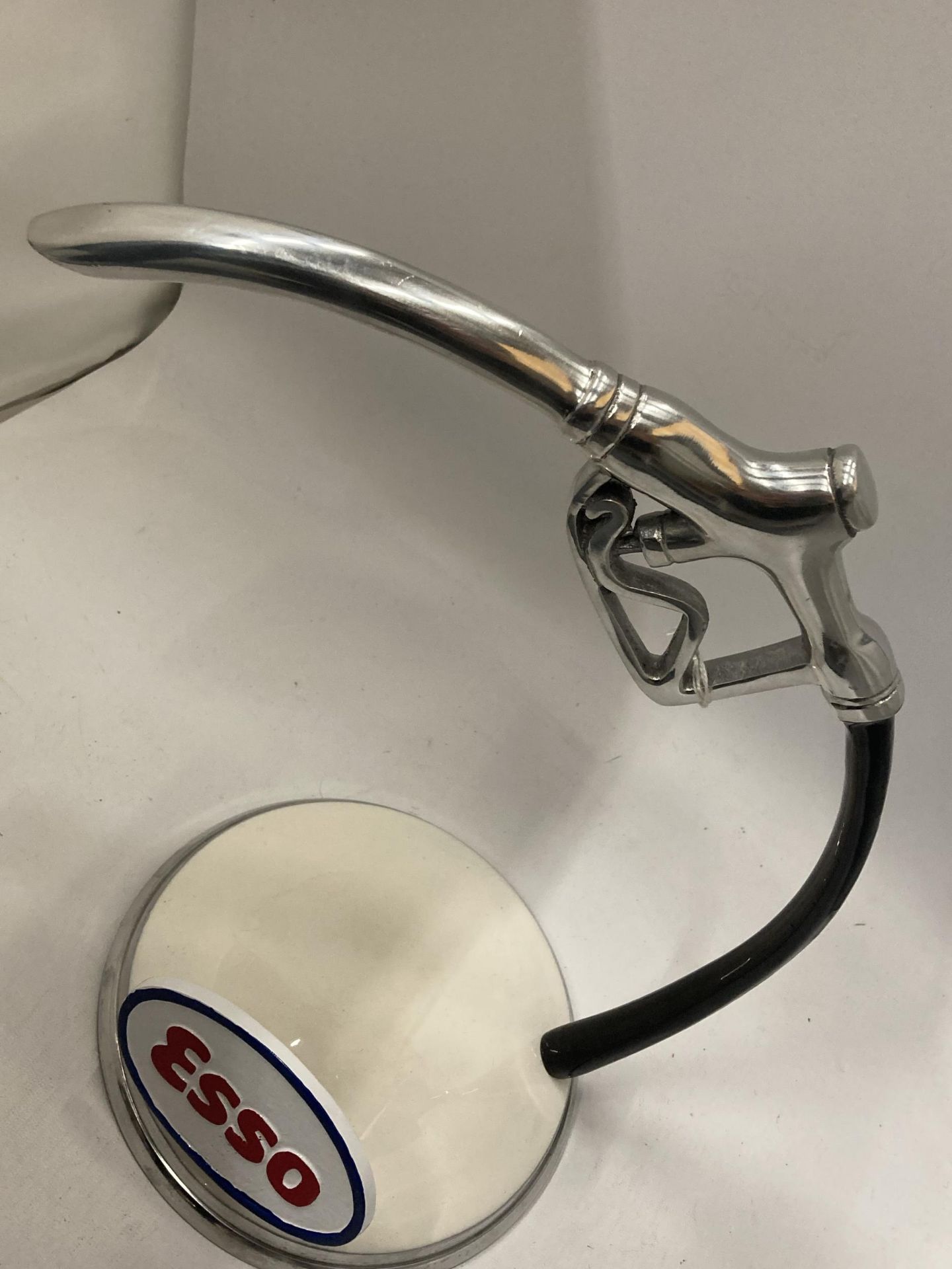 A CHROME ESSO PETROL PUMP HANDLE HEIGHT 32CM - Image 2 of 4