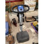 A VIBRATING PLATE EXERCISE MACHINE