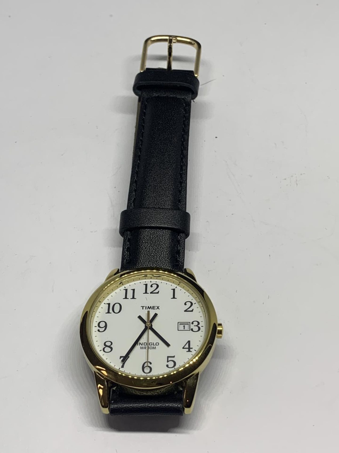 A TIMES INDIGLO WRIST WATCH SEEN WORKING BUT NO WARRANTY