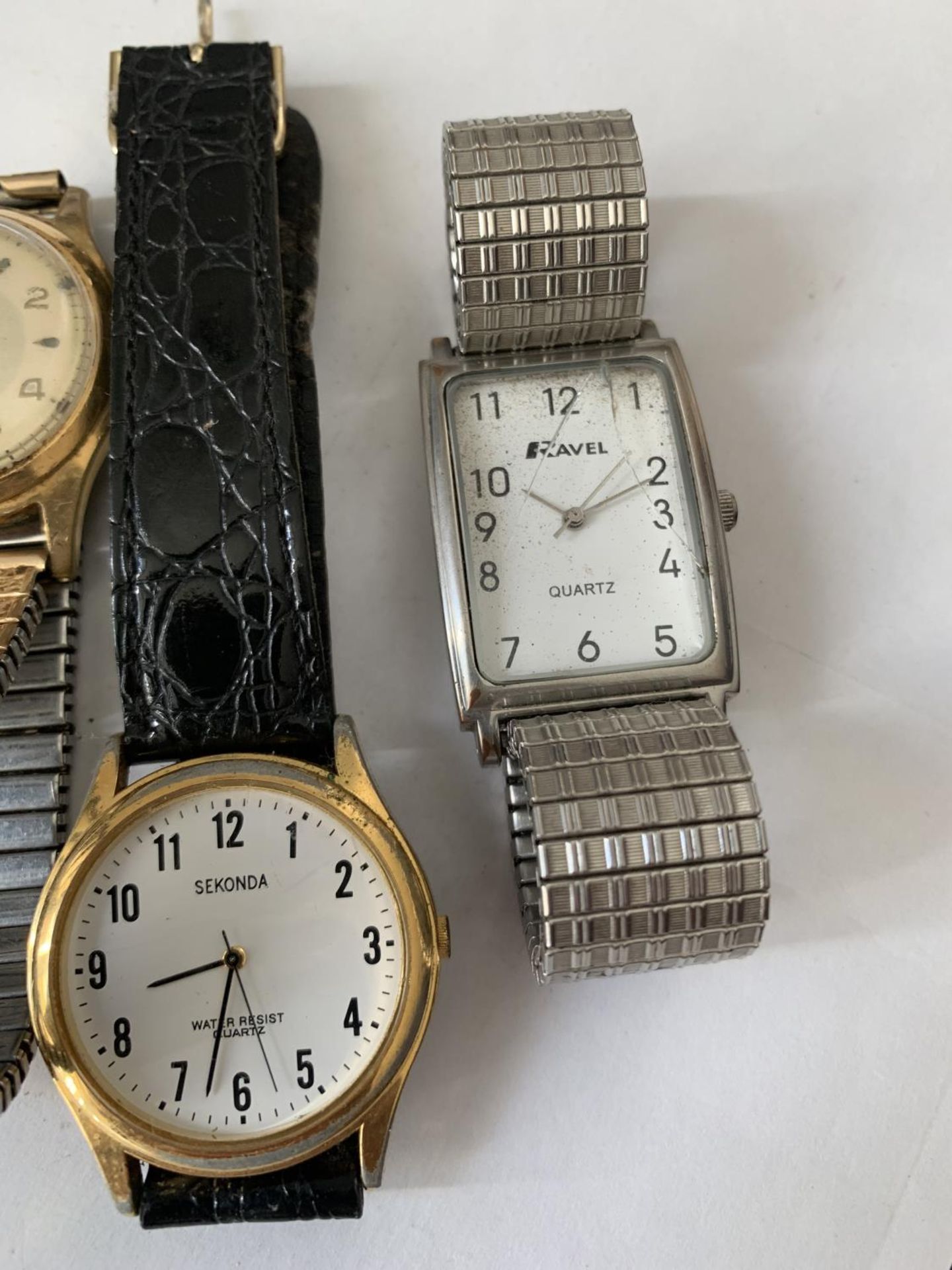 FOUR VARIOUS FASHION WATCHES TO INCLUDE SEKONDA, REFLEX, RAVEL ETC - Image 2 of 3