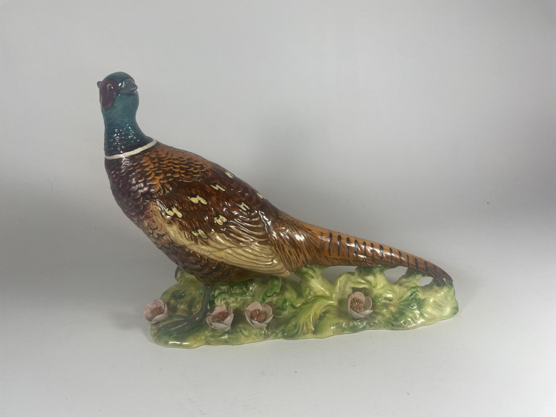 A BESWICK 1225 PHEASANT BIRD FIGURE