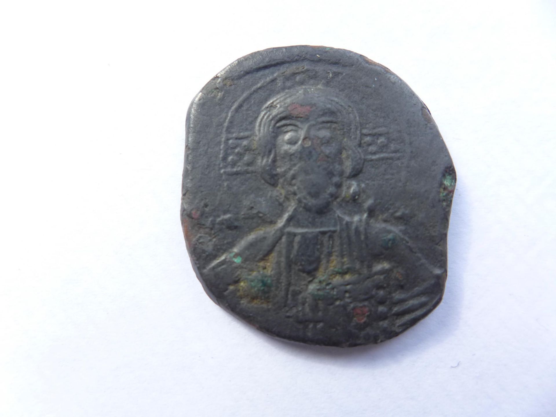 A BASIL II (976-1025) BYZANTINE COPPER FOLLIS