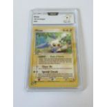 A GRADED POKEMON CARD -MINUN 7/97 EX DRAGON - PCA GRADE - 9