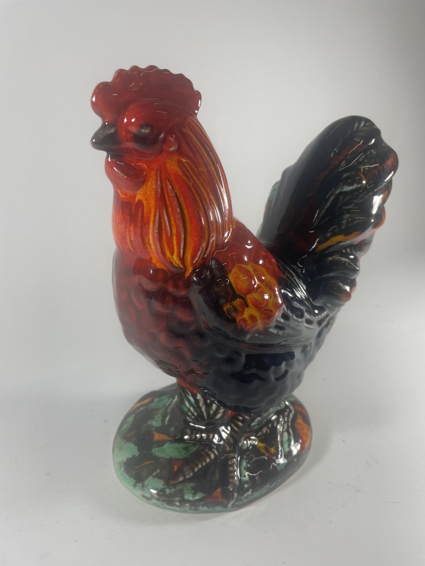 AN ANITA HARRIS LARGE COCKEREL FIGURE - Image 2 of 5