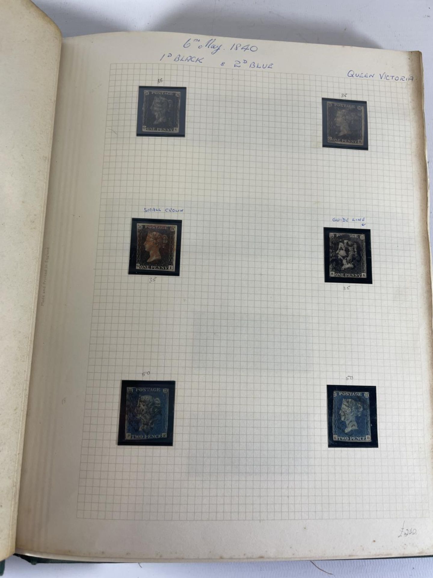 GB A HIGHLY CATALOGUED COLLECTION , MINT AND USED , QV-GV1. THE COLLECTION COMMENCES WITH 4 X 1D