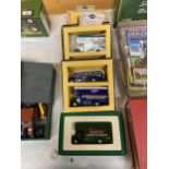 A GROUP OF FOUR BOXED CORGI DIECAST MODELS