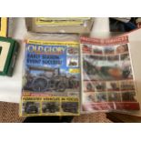 A QUANTITY OF 'OLD GLORY' STEAM AND VINTAGE PRESERVATION MAGAZINES - APPROX 22 IN TOTAL