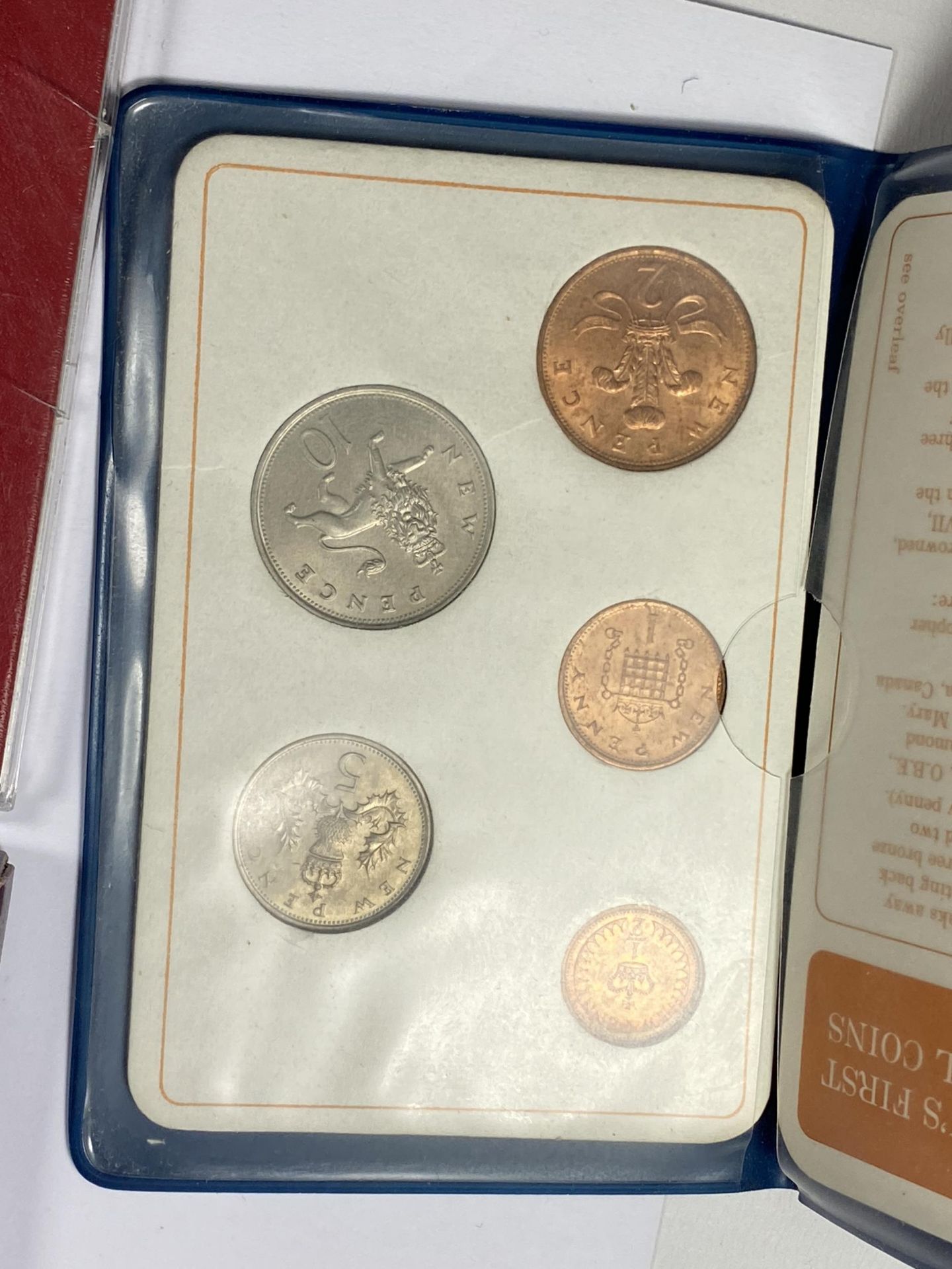 A 1970 CASED PROOF SET, 1967 SET AND A BRITAINS FIRST DECIMAL SET - Image 3 of 3