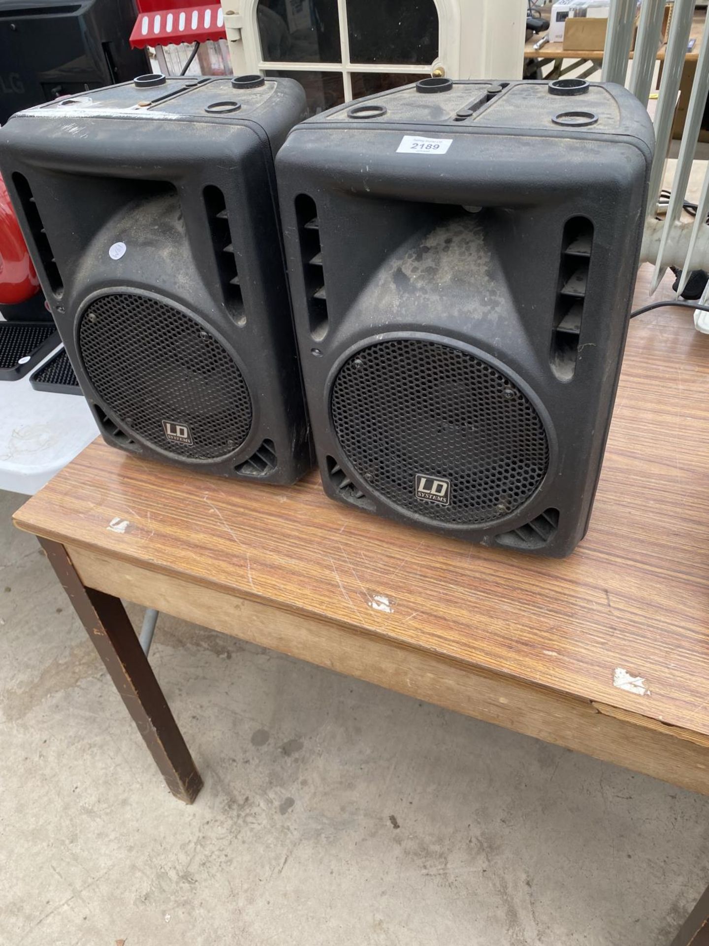 TWO LD SYSTEMS SPEAKERS