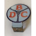 A VINTAGE ENAMEL BEFORD DRIVERS CLUB BADGE