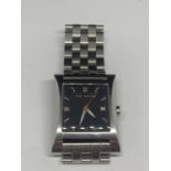 A TED BAKER WRIST WATCH SEEN WORKING BUT NO WARRANTY