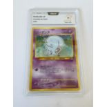 A JAPANESE GRADED POKEMON CARD -WOBBUFFET CROSSING THE RUINS - PCA GRADE - 9