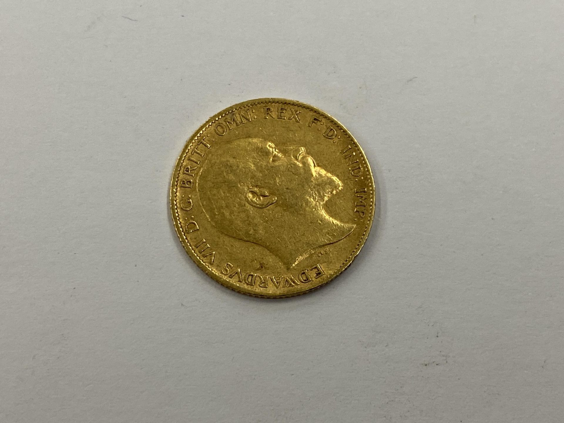 AN EDWARD VII 1902 GOLD HALF SOVEREIGN COIN - Image 2 of 2