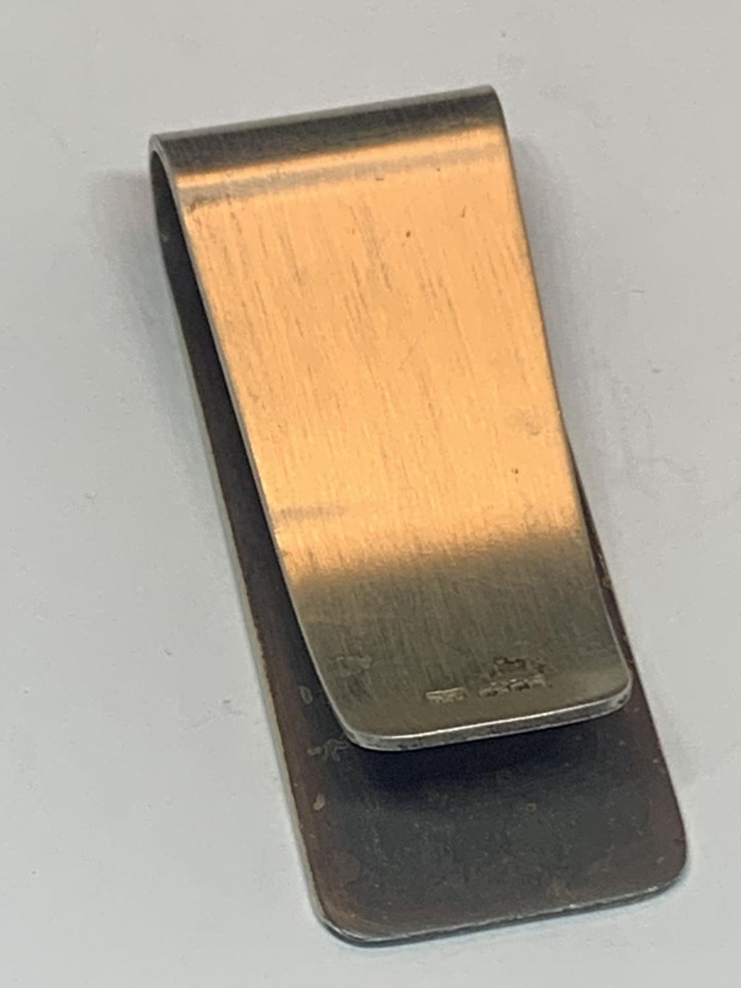 A MARKED SILVER MONEY CLIP - Image 2 of 3
