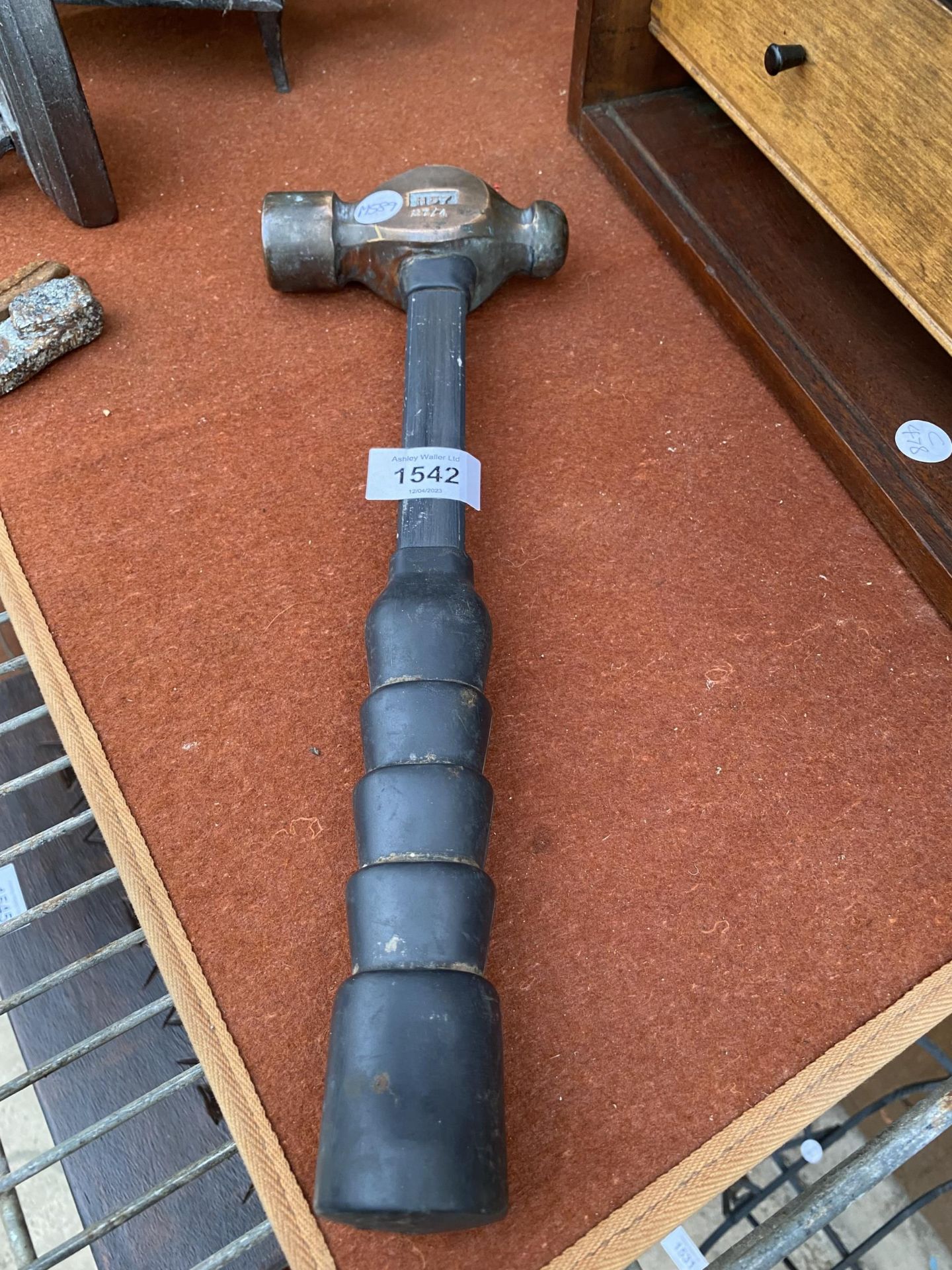 A TELOON COPPER HEADED, NO SPARK 'H57' HAMMER