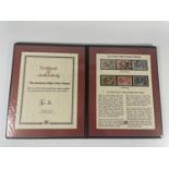 GREAT BRITAIN “THE SEAHORSES HIGH VALUE STAMPS” DISPLAYED IN SPECIAL FOLDER