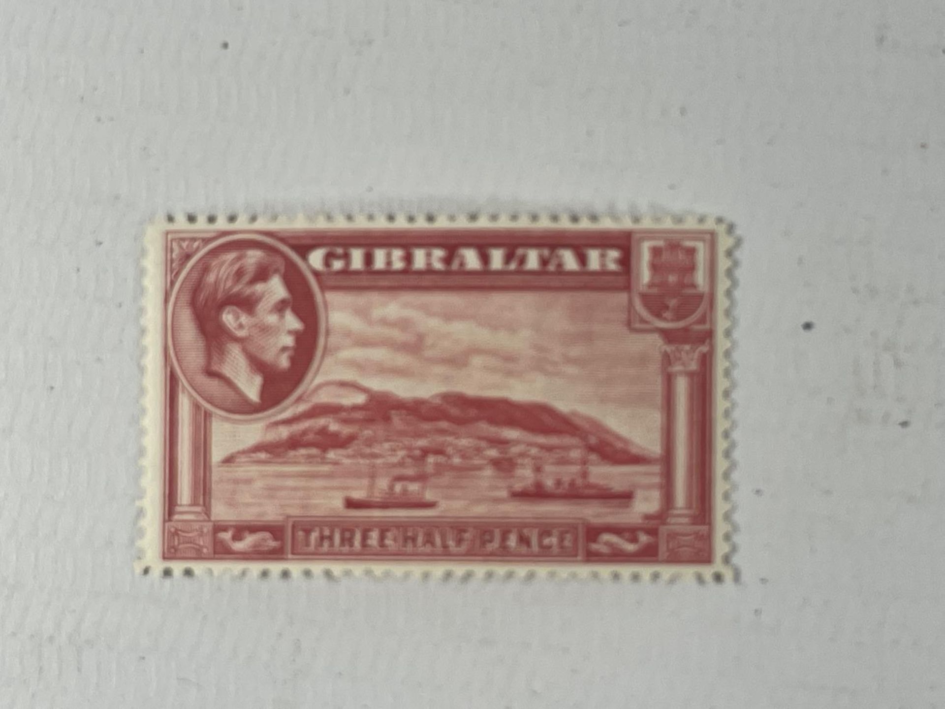 GIBRALTAR 1938/51 11/2D CARMINE , P14 , X 15 UNMOUNTED MINT EXAMPLES . SG 123 CAT £35 X 15 = £525.00 - Image 2 of 2