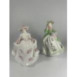 TWO ROYAL WORCESTER FIGURES - SWEET HOLLY & FURTHER LIMITED EDITION FIGURE