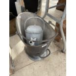 A GALVANISED COAL SKUTTLE AND A GALVANISED WATERING CAN