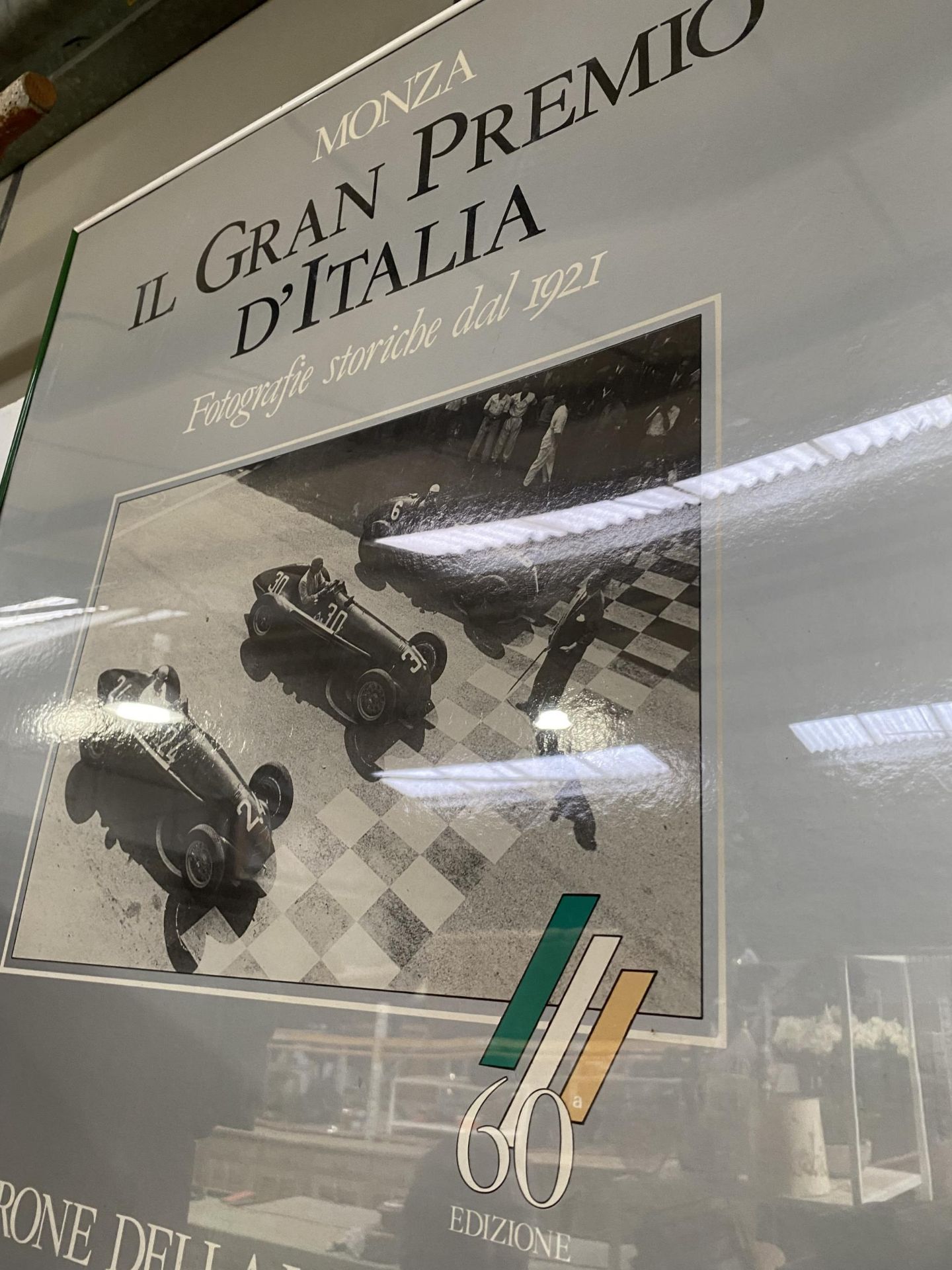 A GRAN PREMIO D'ITALIA RACING POSTER - Bild 3 aus 3