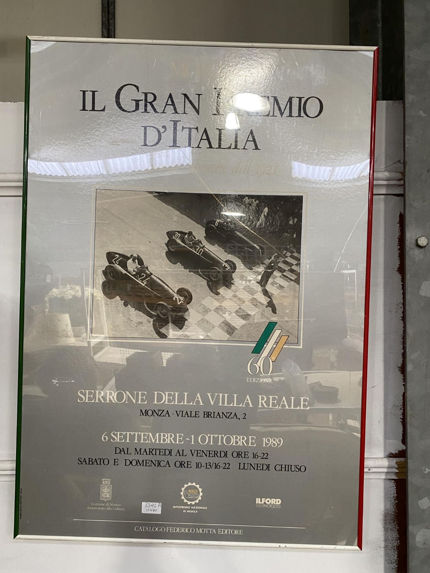 A GRAN PREMIO D'ITALIA RACING POSTER