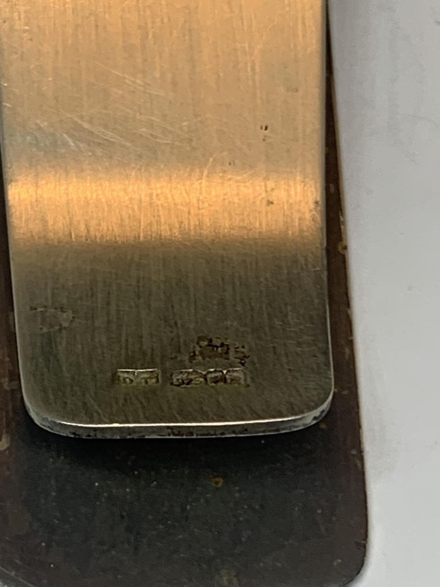 A MARKED SILVER MONEY CLIP - Image 3 of 3