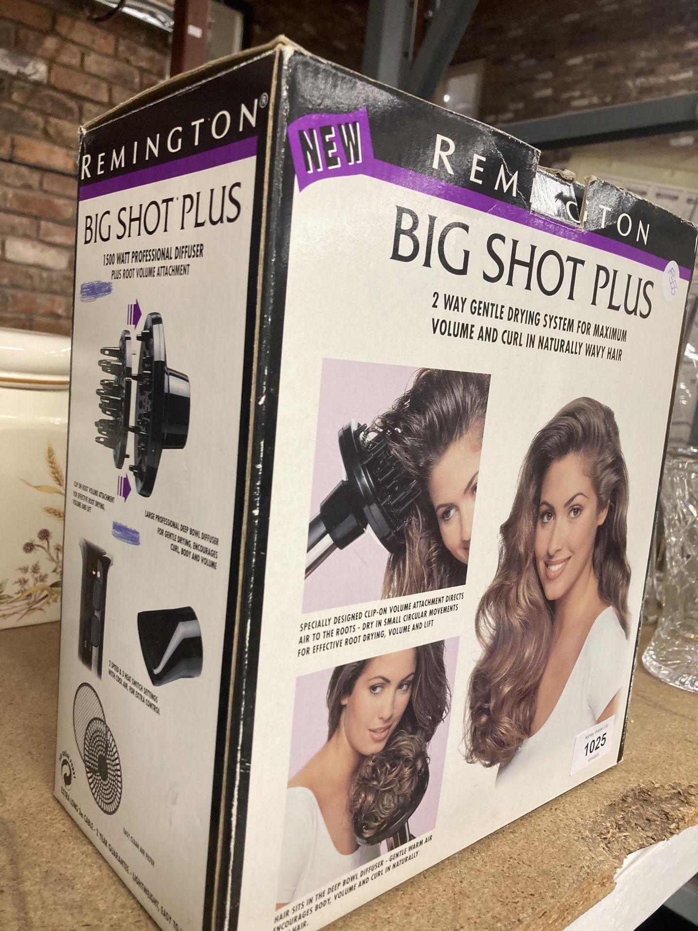 A BOXED REMINGTON BIG SHOT PLUS DRYING SYSTEM