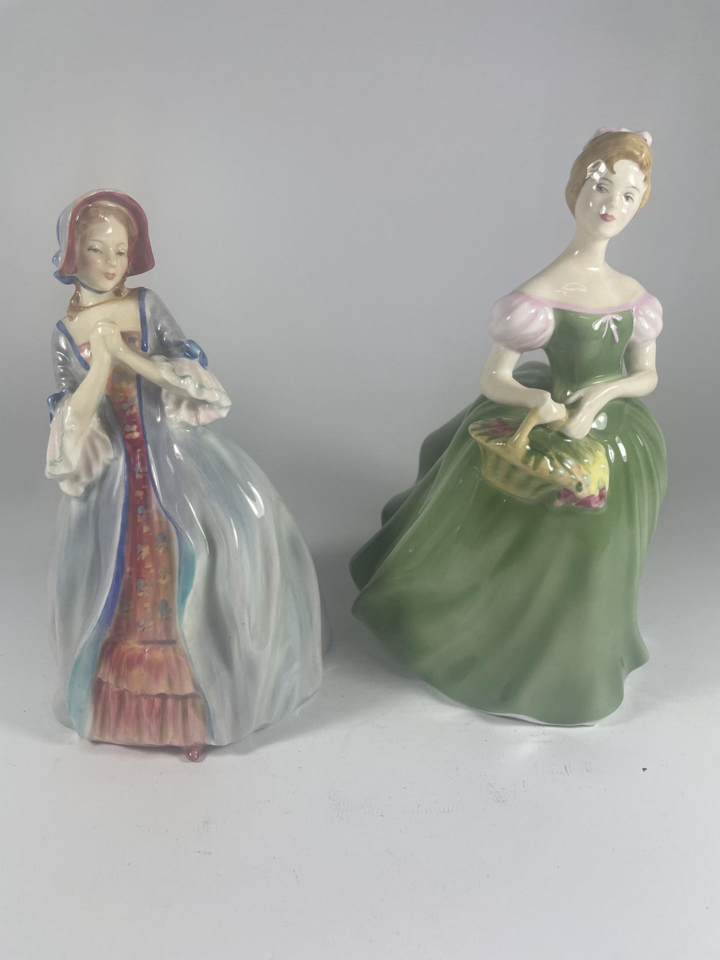 TWO ROYAL DOULTON LADY FIGURES - DEIDRE HN2020 & CLARISSA HN2345