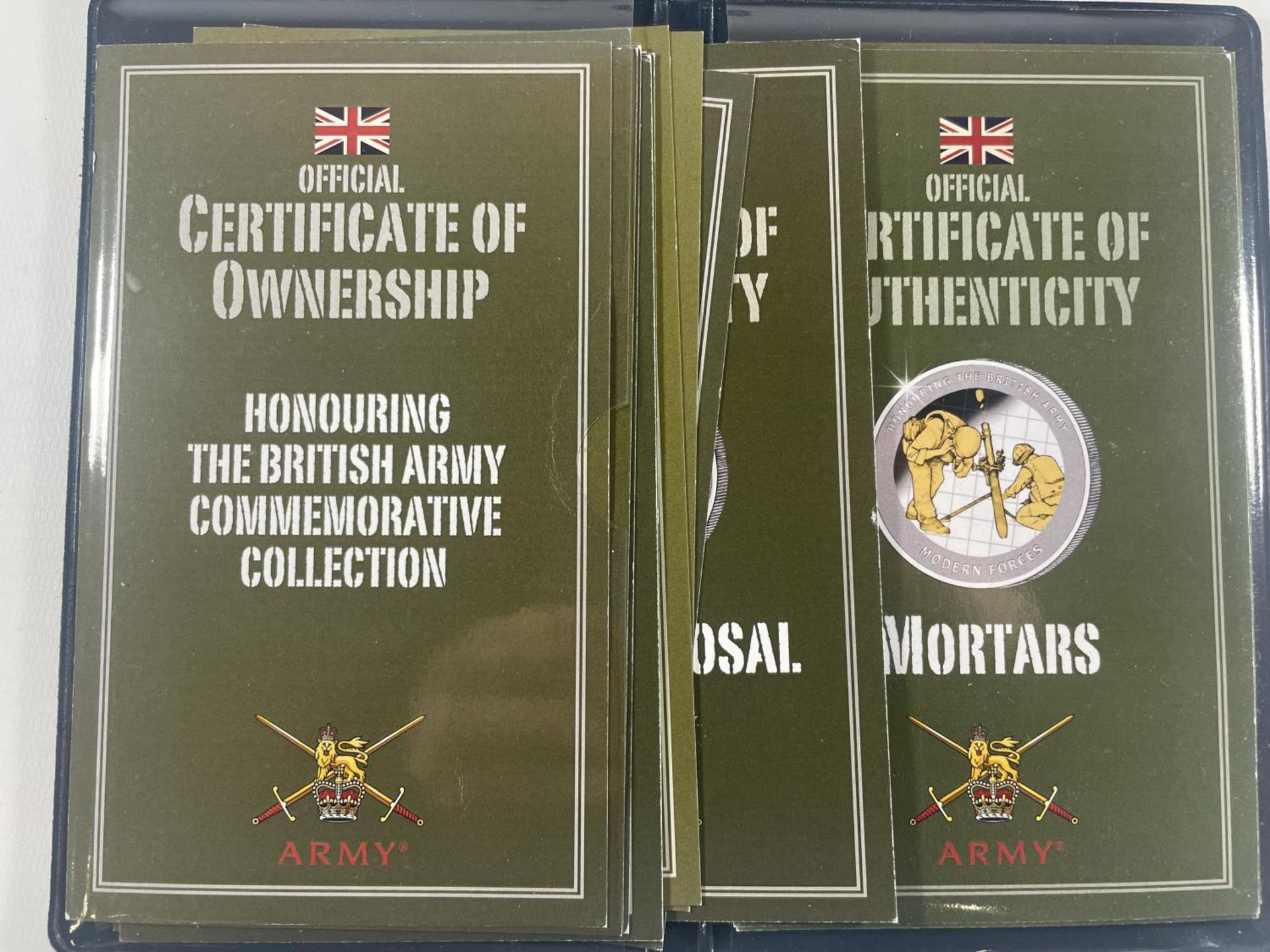THE WESTMINSTER COLLECTION “HONOURING THE BRITISH ARMY COMMEMORATIVE COLLECTION” . 20 ITEMS IN TOTAL - Image 2 of 4
