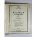 A VICEROY WORLD STAMP ALBUM, MOSTLY 1920-1950'S
