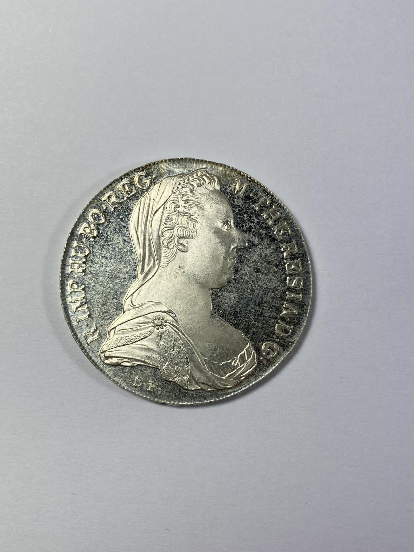 A MARIA THERESA SILVER THALER DATED 1780 - Image 3 of 4