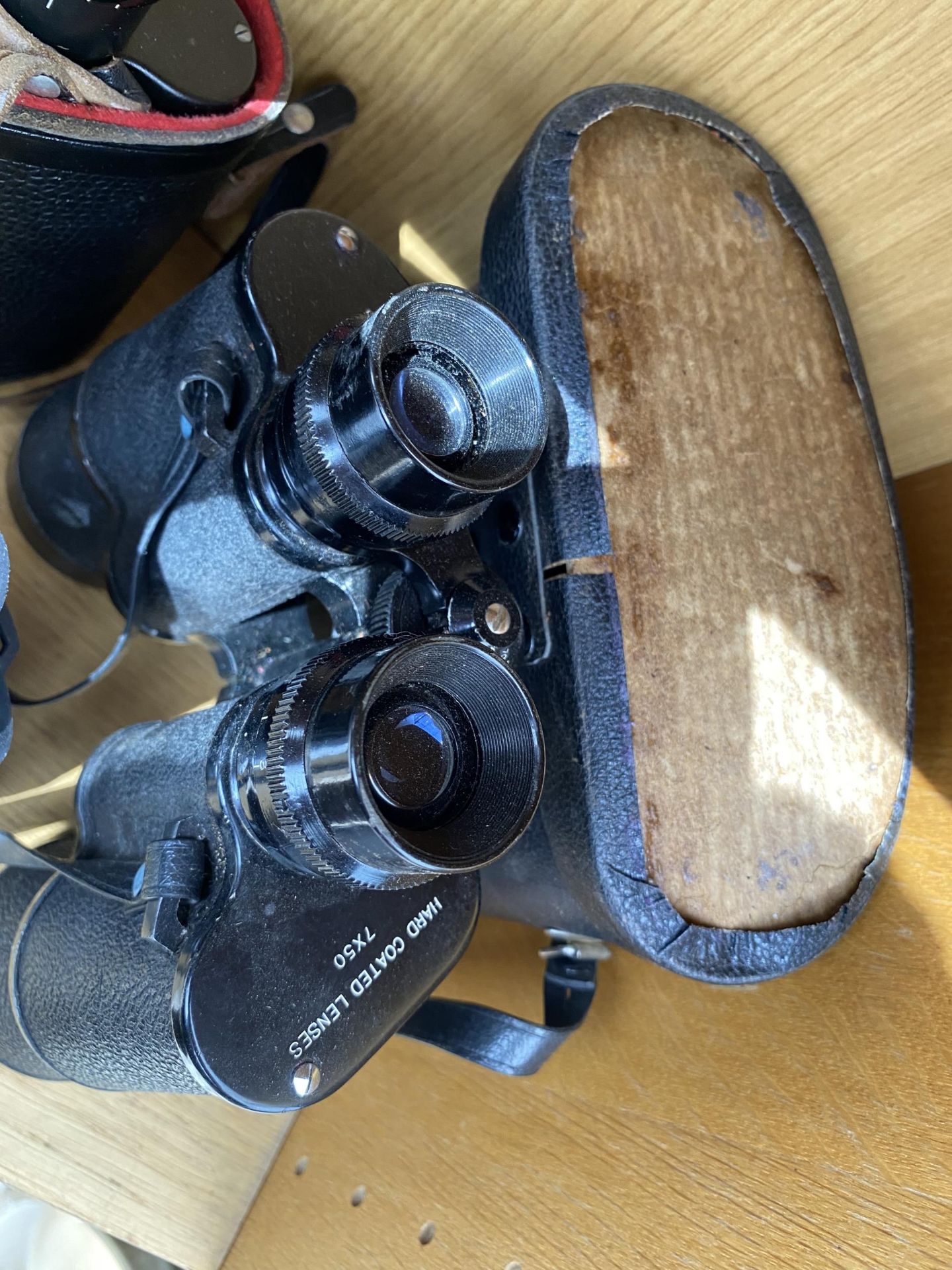 FOUR VARIOUS PAIRS OF BINOCULARS WITH CASES TO INCLUDE PRINZ AND REGENT ETC - Image 4 of 4