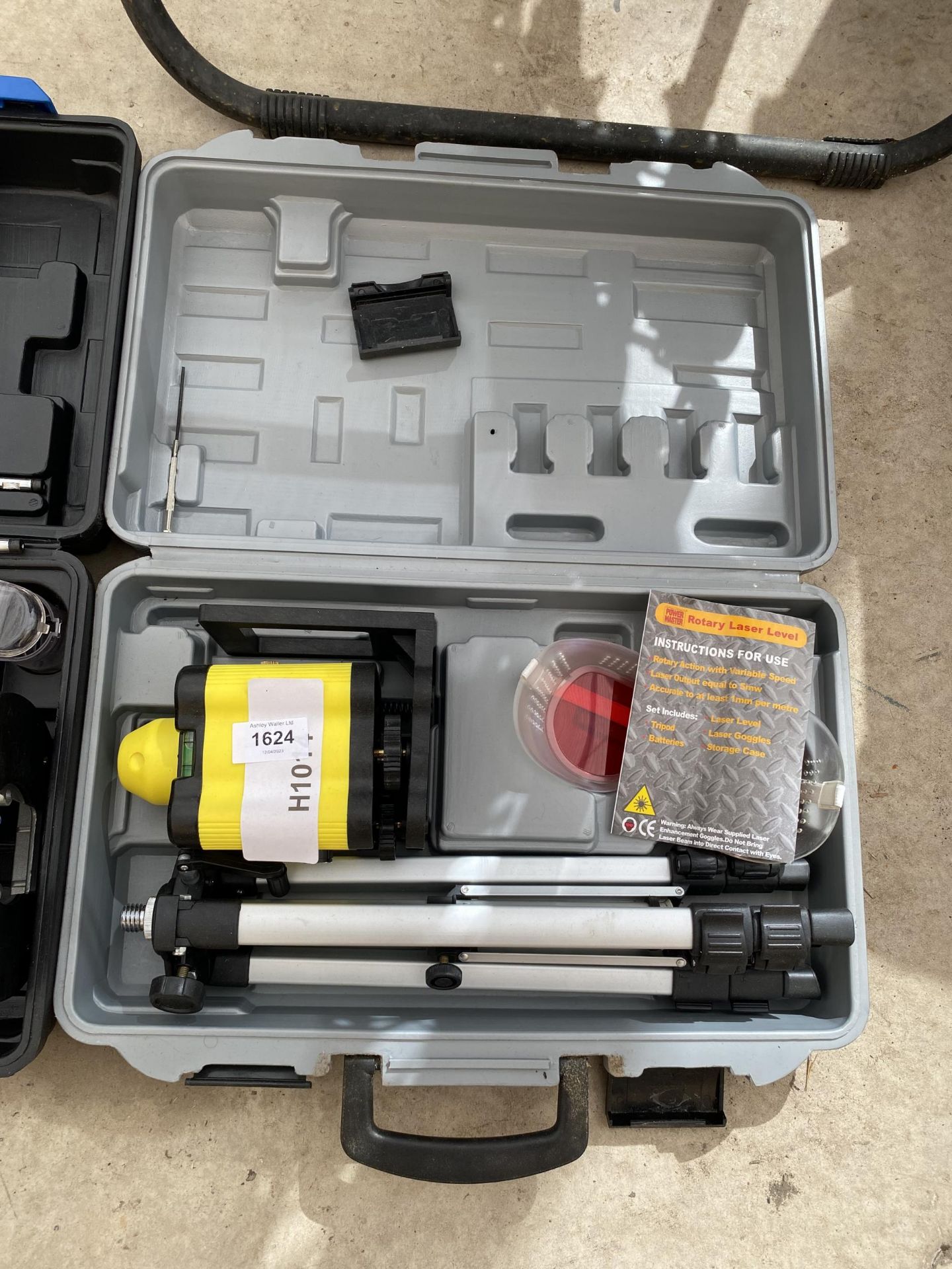 A NUTOOL ROUTER AND A LASER LEVEL KIT - Image 2 of 3