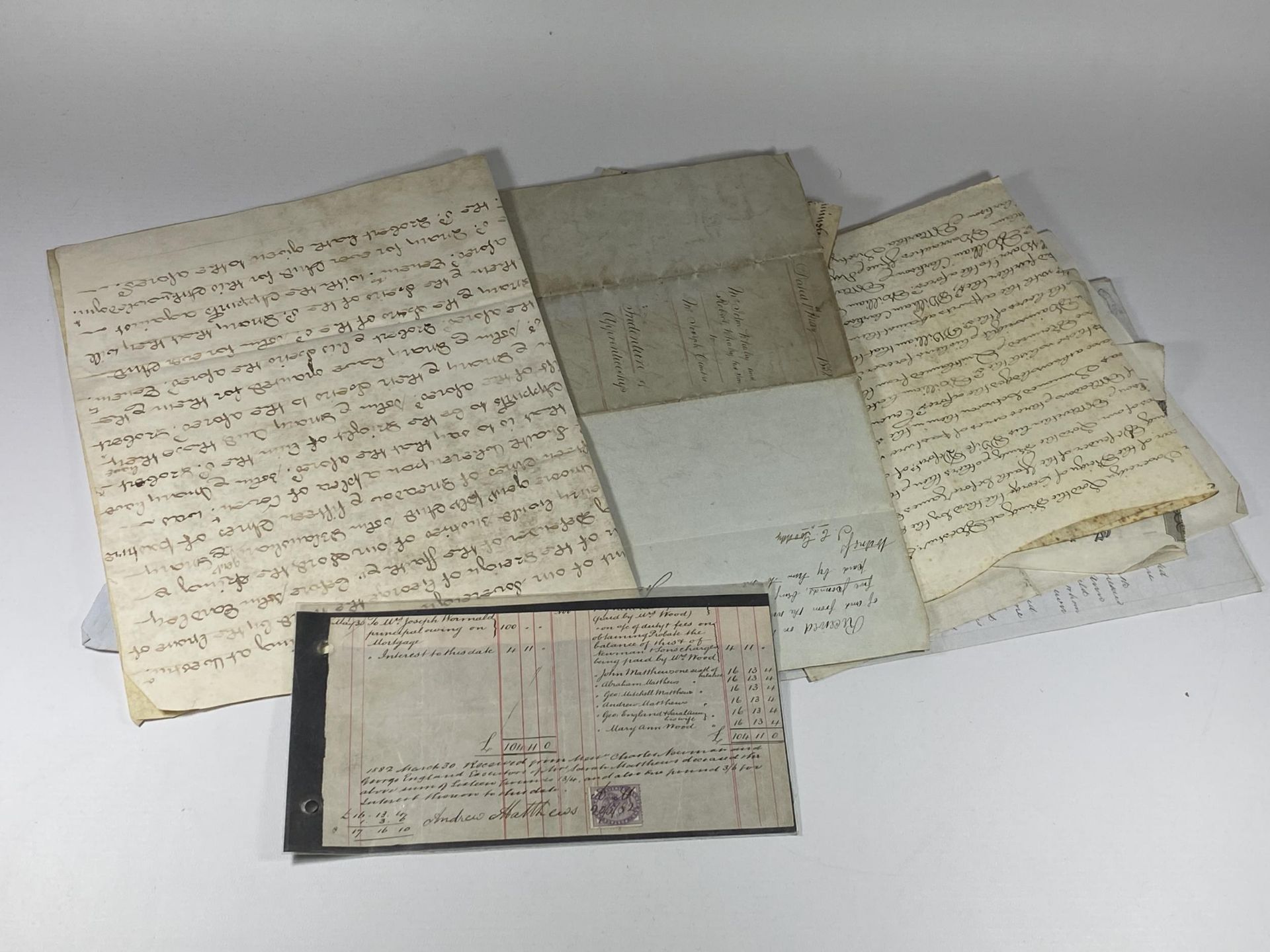 A COLLECTION OF VICTORIAN DOCUMENTS