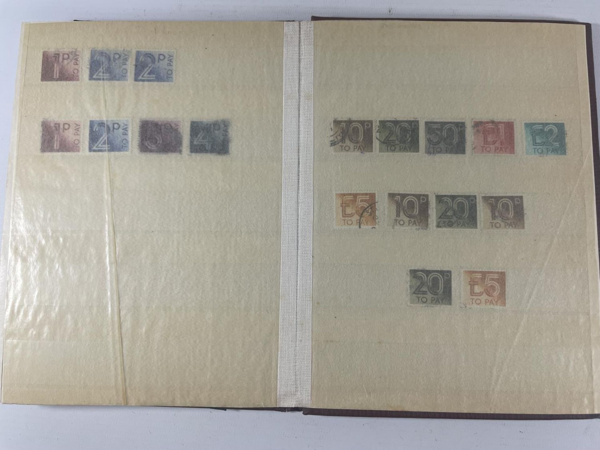 GREAT BRITAIN , SMALL S/B OF POSTAGE DUE STAMPS , 1914/1970’S - Image 3 of 4